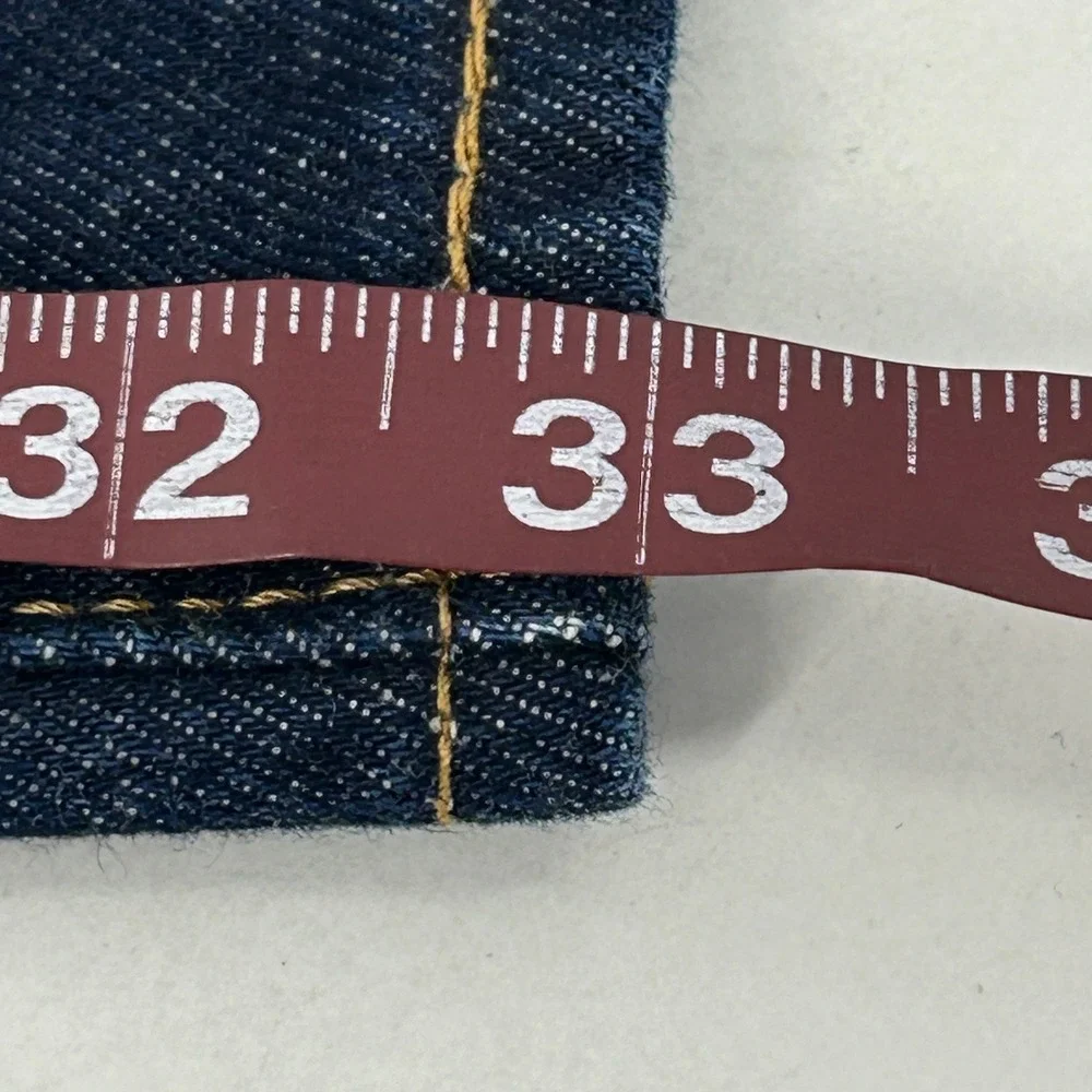 Levi's 501xx Denim Jeans Men's 44x36 (Act 40x33) Dark Wash Button‎ Fly